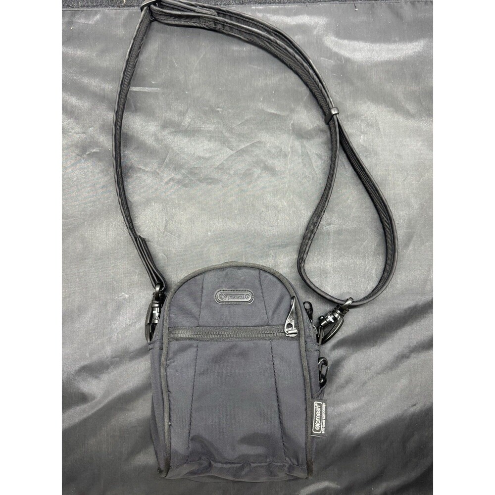 Pacsafe Metrosafe 100 GII Anti Theft Crossbody Bag Black eXomesh RFID Safe